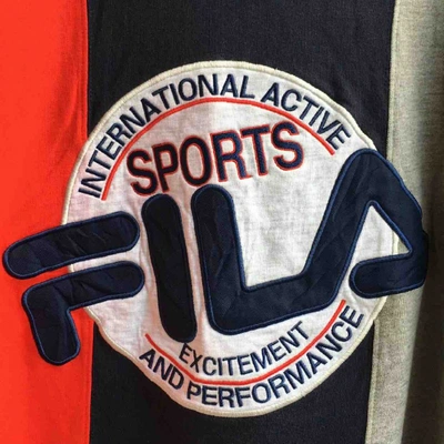 Pre-owned Fila Sweatshirt In Multicolour