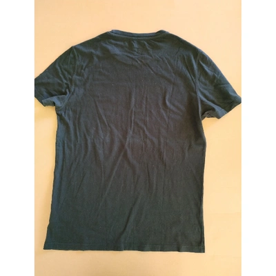 Pre-owned Dkny Black Cotton T-shirt