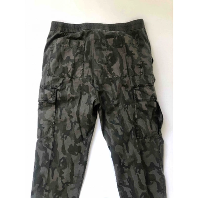 Pre-owned James Perse Trousers In Green