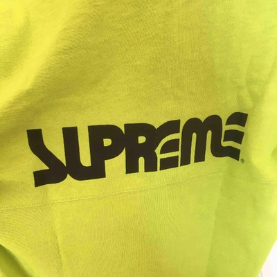 Pre-owned Supreme Green Cotton T-shirt