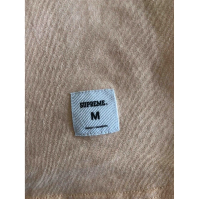 Pre-owned Supreme Cotton T-shirt In Other