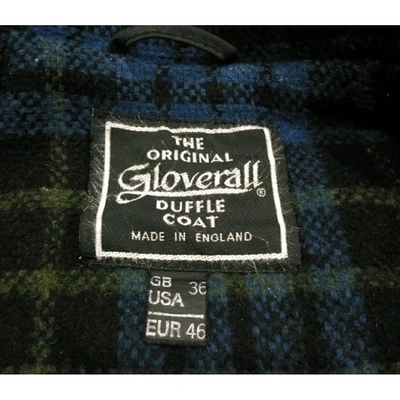 Pre-owned Gloverall Wool Dufflecoat In Grey