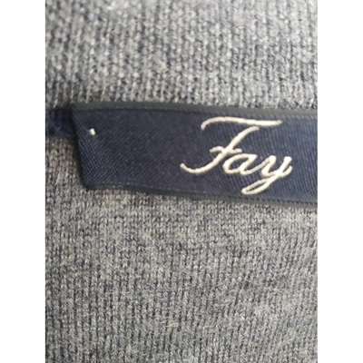 Pre-owned Fay Cashmere Knitwear & Sweatshirt In Blue