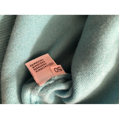 Pre-owned Cruciani Turquoise Cashmere Knitwear & Sweatshirts
