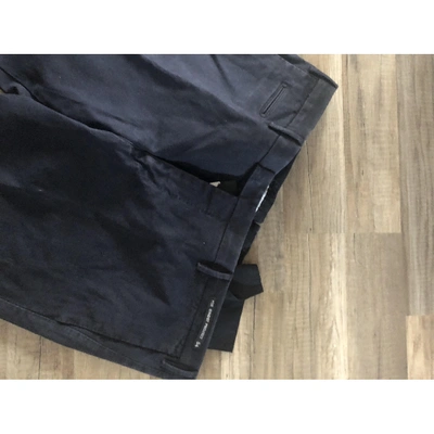 Pre-owned Pt01 Navy Trousers