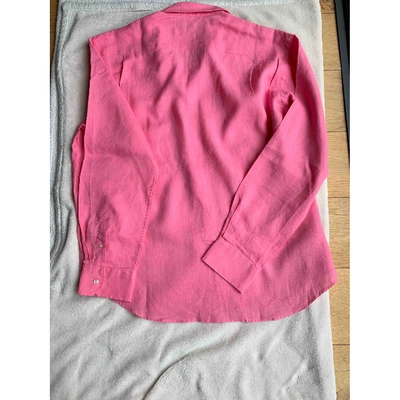 Pre-owned Vilebrequin Pink Linen Shirts