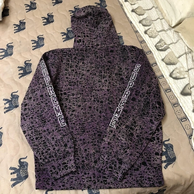 Pre-owned Supreme Sweatshirt In Purple