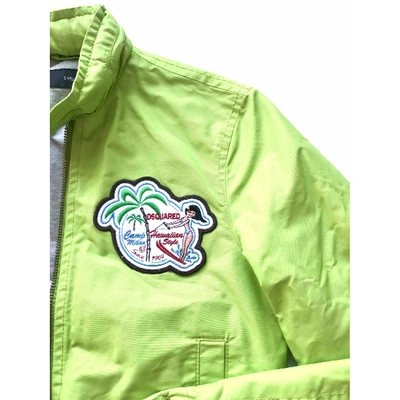 Pre-owned Dsquared2 Jacket In Green