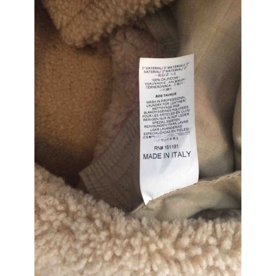 Pre-owned Yeezy Shearling Coat