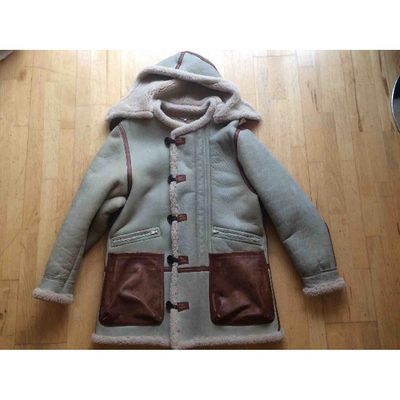 Pre-owned Yeezy Shearling Coat