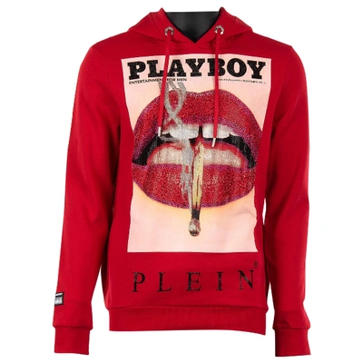 Pre-owned Philipp Plein Red Cotton Knitwear & Sweatshirts