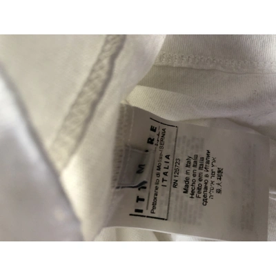 Pre-owned Pierre Balmain White Cotton T-shirts