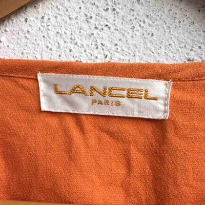 Pre-owned Lancel Orange Cotton T-shirt
