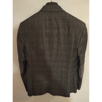 EMANUEL UNGARO Pre-owned Wool Vest In Grey