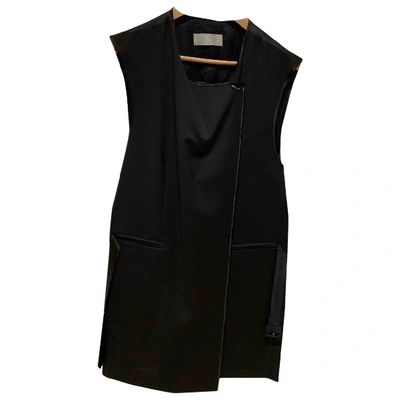 Pre-owned Dior Wool Vest In Black