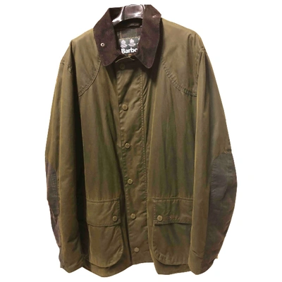 Pre-owned Barbour Khaki Cotton Coat