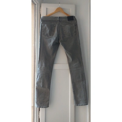 VANS Pre-owned Slim Jean In Grey