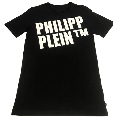 Pre-owned Philipp Plein Black Cotton T-shirt