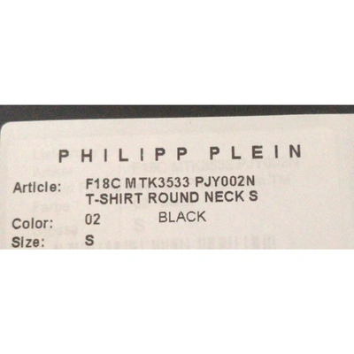 Pre-owned Philipp Plein Black Cotton T-shirt