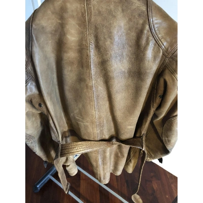 Pre-owned Belstaff Brown Leather Jacket
