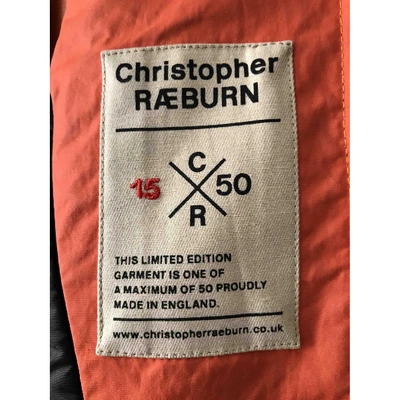 Pre-owned Christopher Raeburn Orange Jacket
