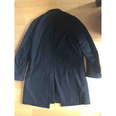 Pre-owned Dior Black Synthetic Coat