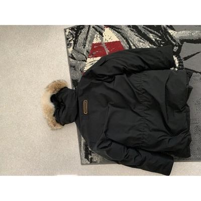 Pre-owned Canada Goose Expedition Black Coat
