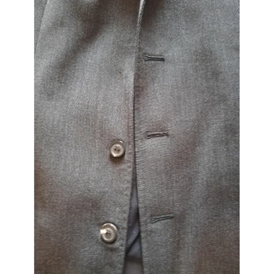 Pre-owned Maison Margiela Wool Vest In Grey
