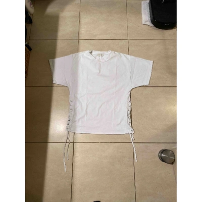 Pre-owned Faith Connexion White Cotton T-shirts