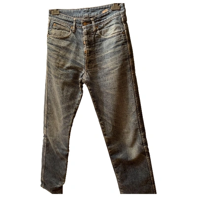 GIORGIO ARMANI Pre-owned Blue Jeans