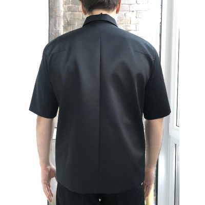 Pre-owned Dior Black Polyester Shirts