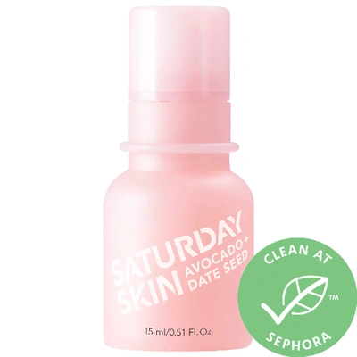 Shop Saturday Skin Mini Wide Awake Brightening Eye Cream With Avocado 0.5 oz/ 15 ml