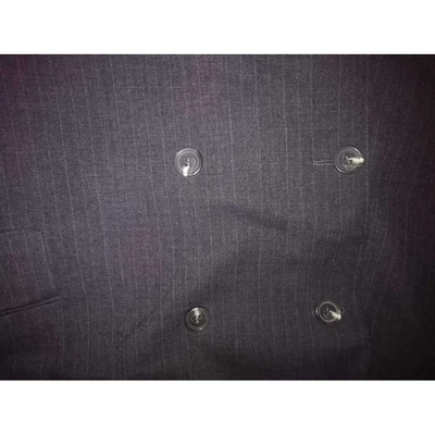 Pre-owned Burberry Wool Vest In Grey