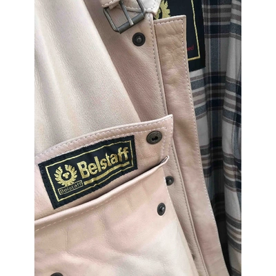 Pre-owned Belstaff Leather Jacket
