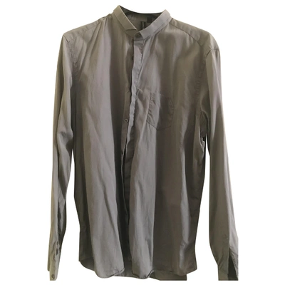 Pre-owned Neil Barrett Shirt In Grey