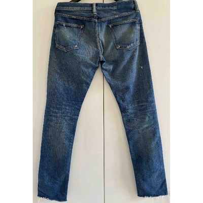 Pre-owned Simon Miller Blue Cotton Jeans