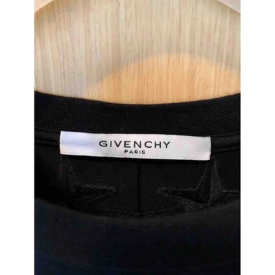 Pre-owned Givenchy Black Viscose T-shirt