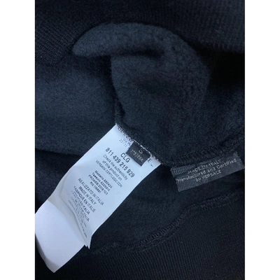 Pre-owned Versace Sweatshirt In Black
