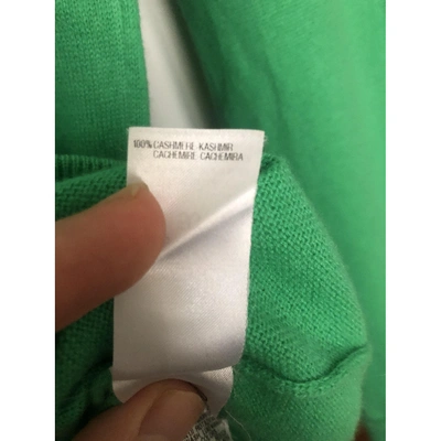 Pre-owned Malo Cashmere Sweatshirt In Green
