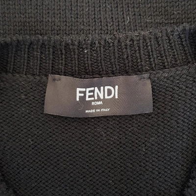 Pre-owned Fendi Black Wool Knitwear & Sweatshirts