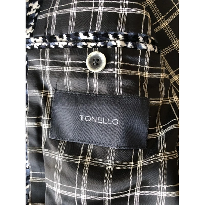 Pre-owned Tonello Blue Cotton Jacket