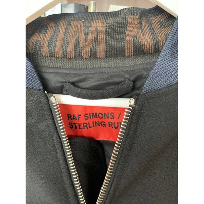 Pre-owned Raf Simons Black Wool Jacket