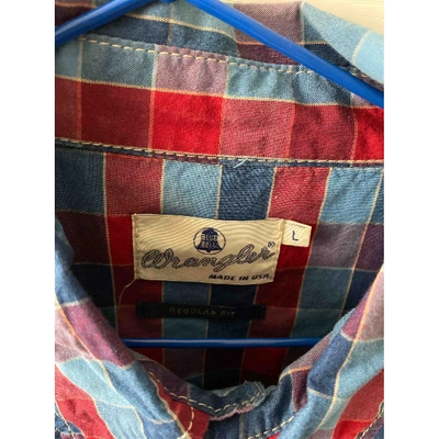 Pre-owned Wrangler Shirt In Multicolour