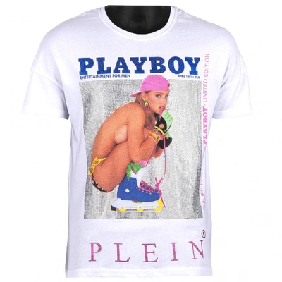 Pre-owned Philipp Plein T-shirt In White