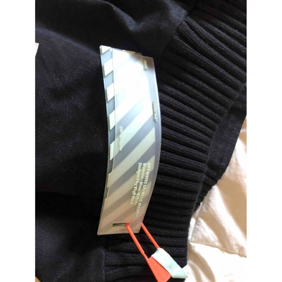 Pre-owned Off-white Black Cotton Jacket