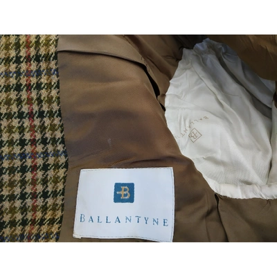 Pre-owned Ballantyne Wool Vest In Beige