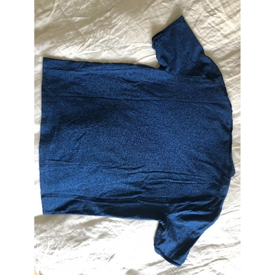 Pre-owned Jil Sander T-shirt In Blue