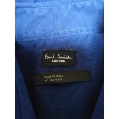 Pre-owned Paul Smith Shirt In Blue