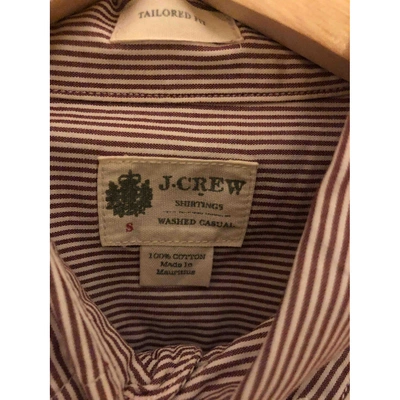 Pre-owned Jcrew Shirt In Red