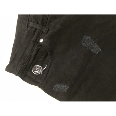 Pre-owned Mcq By Alexander Mcqueen Slim Jean In Black